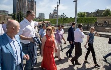 Кличко проінспектував низку локацій, де відбуватимуться заходи до фіналу Ліги чемпіонів УЄФА