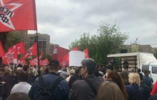 В Москве снова собирается митинг против инаугурации Путина