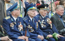 В Житомире в торжествах ко Дню Победы приняли участие около тысячи человек (фоторепортаж)