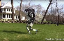 Boston Dynamics показала, как робот Атлас научился бегать и перепрыгивать бревно (видео)