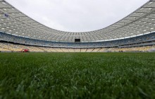 Матч Динамо - Шахтер: президентские дебаты прошли безболезненно для поля НСК "Олимпийский"