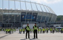На фіналі Ліги чемпіонів поблизу НСК "Олімпійський" чергуватимуть близько 4 тисяч силовиків