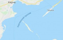Карты Google не показывают Крымский мост - отказались строить маршрут через него (фото)