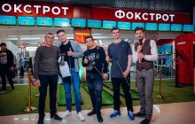 Футболісти клубу «Динамо» привітають «Фокстрот» з травневими відкриттями