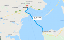 Крымский мост оккупантов появился на картах Google