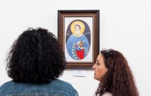 В Дубно открылась выставка вышитых икон, которые мастерица создавала в течение 20 лет