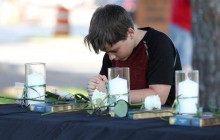 Стрельба в школе Техаса: Трамп пообещал защитить учеников (фотогалерея)