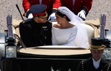 "Ми поцілуємося?": про що шепотілися принц Гаррі і Меган Маркл на весіллі (відео)