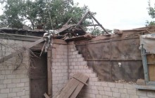 Боевики дважды обстреляли Зайцево и продолжают обстрел района ДФС (фото)
