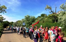 Понад 150 дітей взяли участь у спортивно-паломницькому переході в Одесі