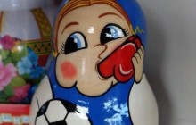 "Матрешка 18+": Россия удивила курьезным сувениром к ЧМ-2018 (фото)