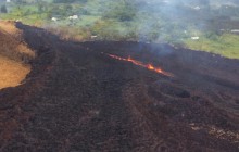 Вулкан на Гавайях разрушил несколько домов