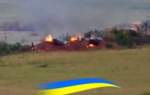 На Светлодарской дуге уничтожена передовая позиция боевиков (фото)