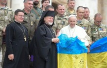 Папа Римський просить Бога, щоб Він "обдарував своїм миром дорогу українську землю"