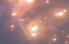 Под Горловкой эвакуируют население из-за подрыва склада боеприпасов (видео)