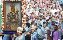 В Мелитополь пребывает чудотворная икона Божией Матери "Подольская"