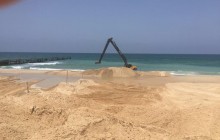 Израиль начал строить морской барьер на границе с сектором Газа