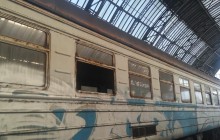 "Зате з'явилася вентиляція": електричка "втратила" вікно по дорозі до Львова (фото)