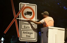 В Германии начали действовать первые запреты на дизельные авто