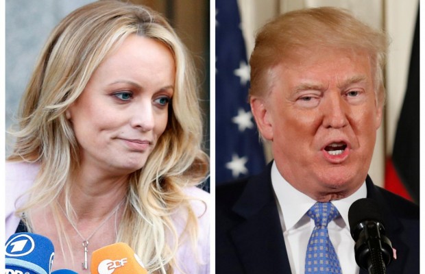 В ефірі американського шоу порнозірка провела «впізнання грибочка» Трампа (відео)