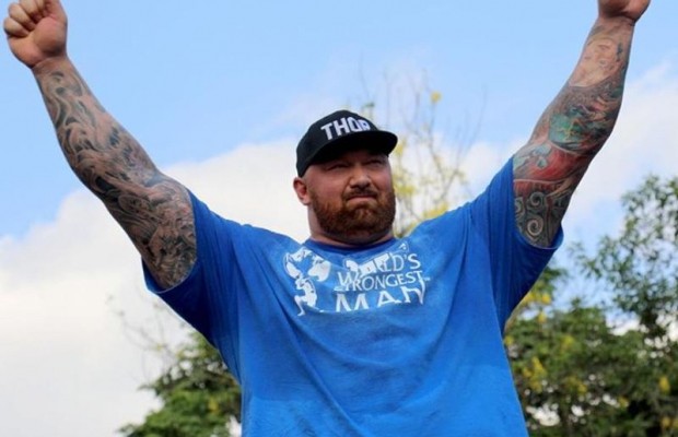 Исполнитель роли Горы из сериала "Игра престолов" стал самым сильным человеком планеты