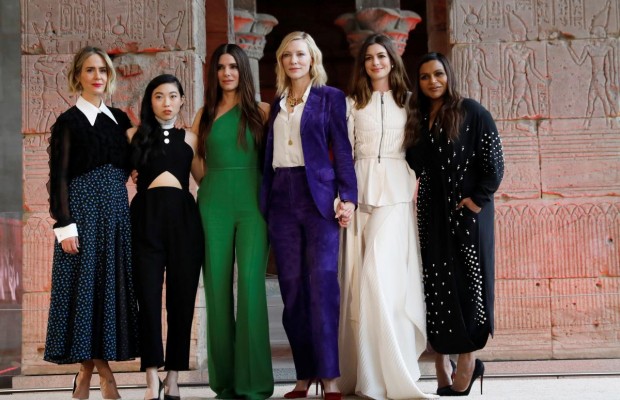 Зірки фільму "8 подруг Оушена" весело провели час напередодні прем'єри (фото)