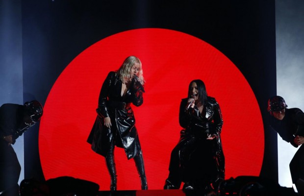 Сексуальні та небезпечні: Крістіна Агілера та Демі Ловато випустили спільний кліп (відео)