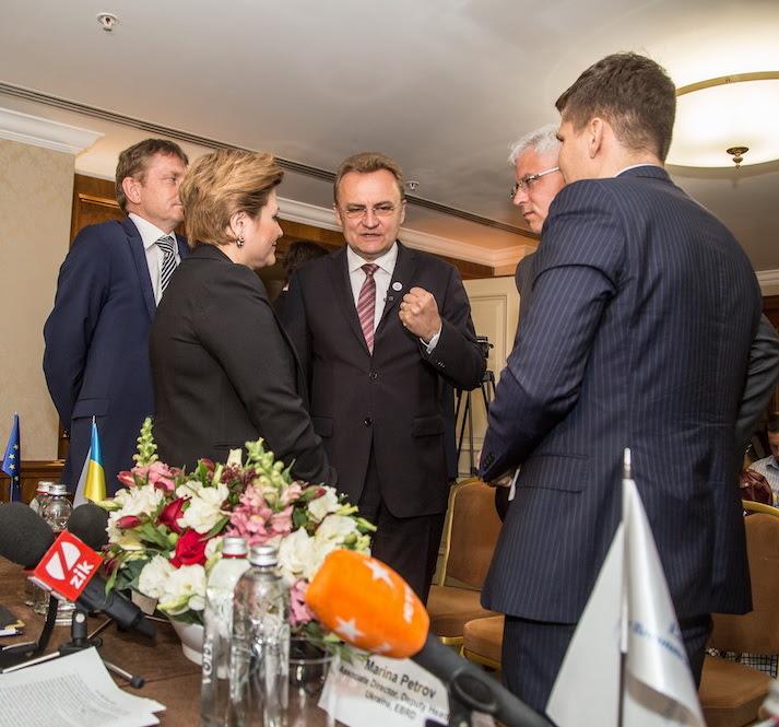 Львов — самый активный город в Украине в плане сотрудничества с ЕБРР Львов — самый активный город в Украине в плане сотрудничества с ЕБРР