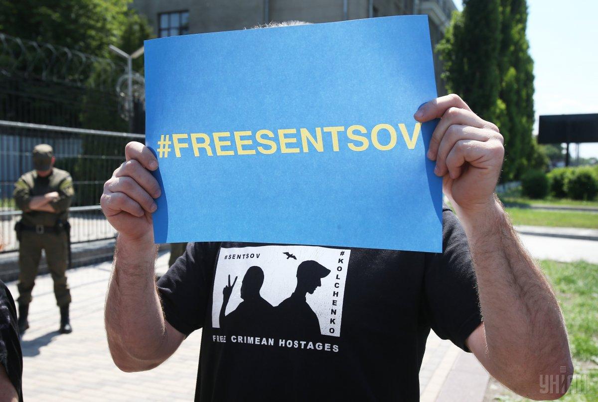 В России Сенцов приговорен к 20 годам лишения свободы \ фото УНИАН