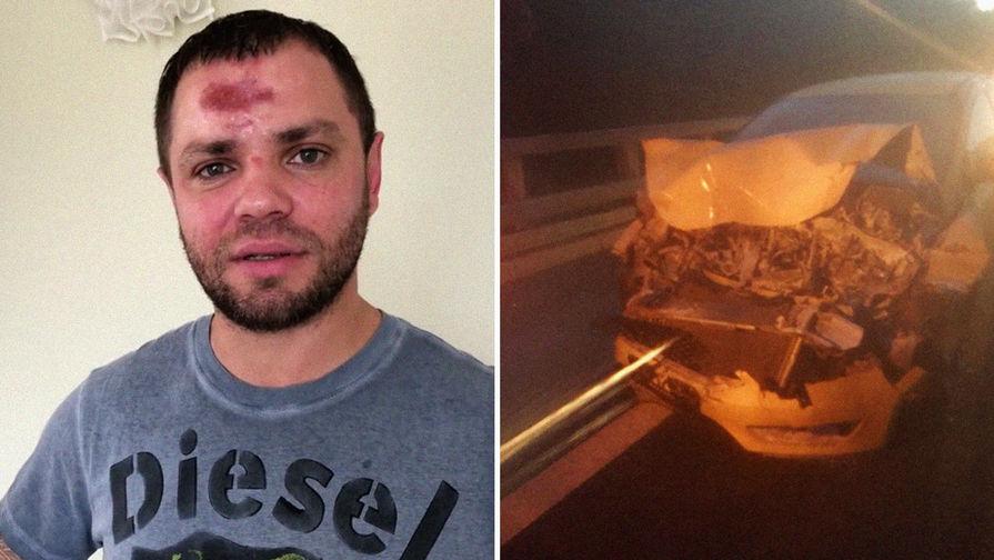 Пашков опублікував фото з місця ДТП / соцмережі Пашков опублікував фото з місця ДТП / соцмережі