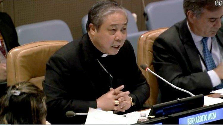 Архиепископ Бернардіто Ауза в ООН / vaticannews.va