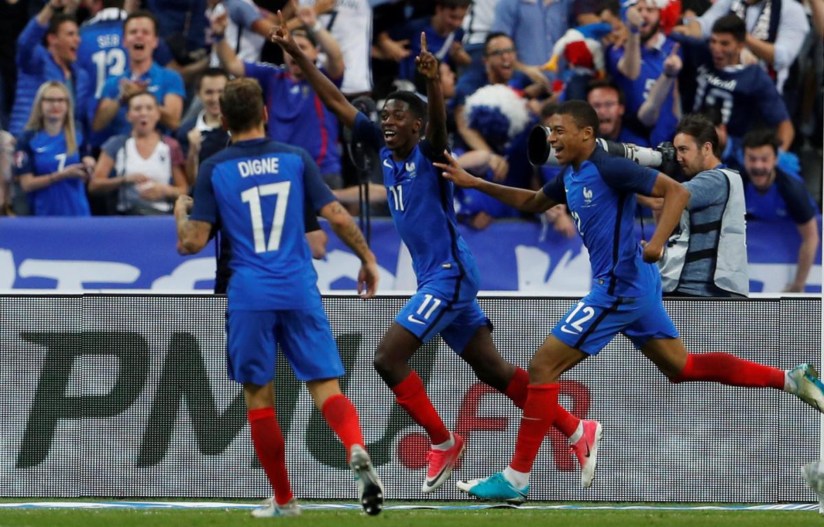 Сборная Франции реально претендует на титул чемпиона мира впервые за много лет / Reuters