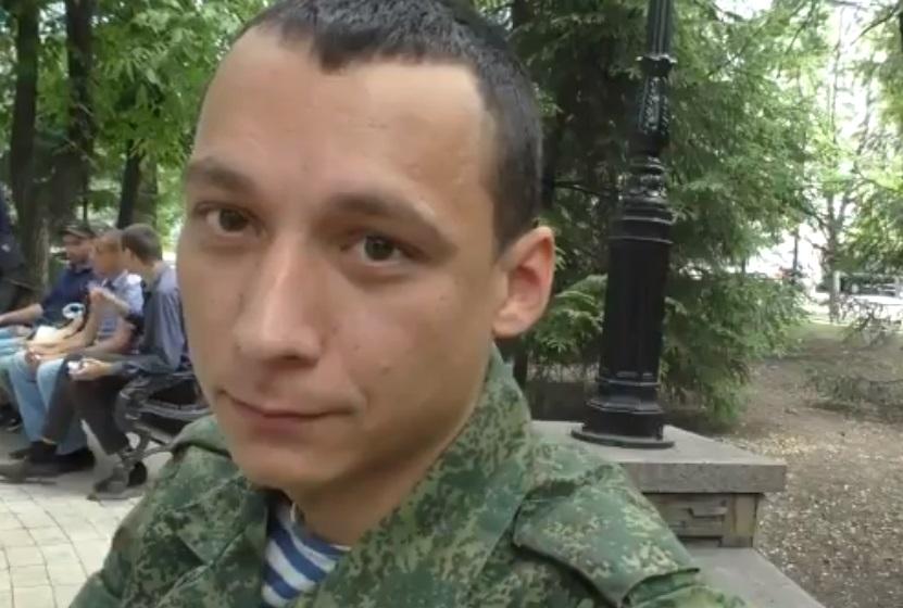 Террорист говорит, что приехал на Донбасс "по зову сердца" / Скриншот Террорист говорит, что приехал на Донбасс "по зову сердца" / Скриншот