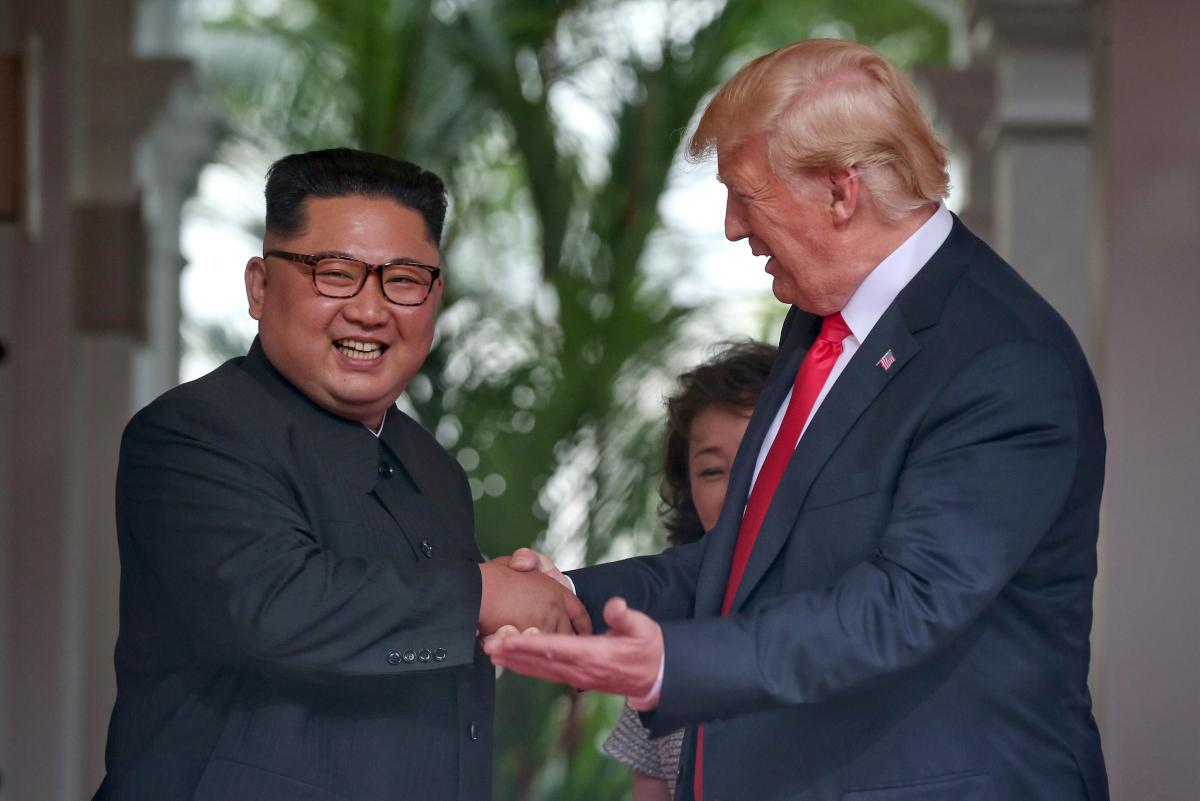 Ким Чен Ын и Дональд Трамп встретились в Сингапуре / REUTERS