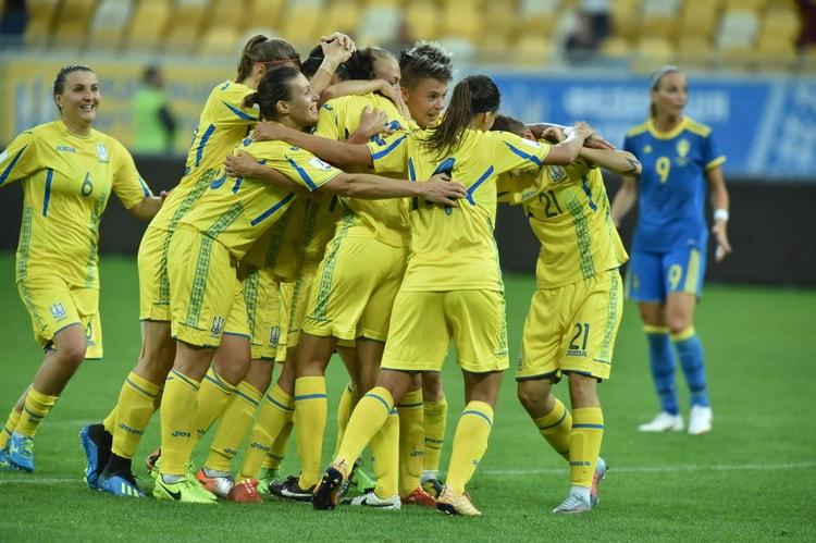 Жіноча збірна України з футболу обіграла Швецію - 1:0 / ffu.org.ua Жіноча збірна України з футболу обіграла Швецію - 1:0 / ffu.org.ua