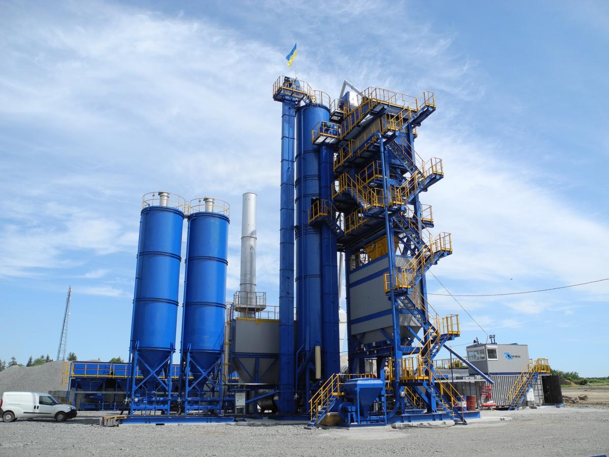 «Автострада» ввела в дію завод з виробництва асфальтобетону для ремонту міжнародної траси «GoHighWay»