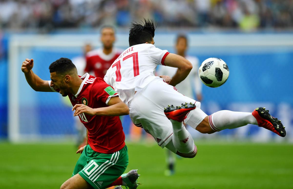 Сборные Ирана и Марокко не смогли друг другу забить голов / Reuters