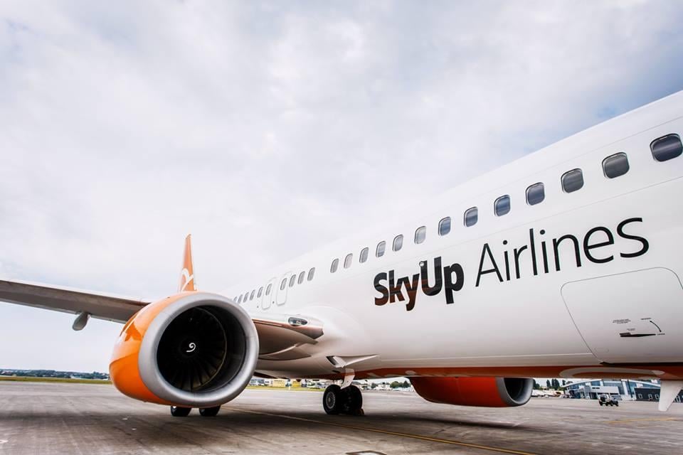 Аэропорт "Львов" сообщает о задержке четырех рейсов авиакомпании SkyUp / фото facebook.com/skyup.airlines