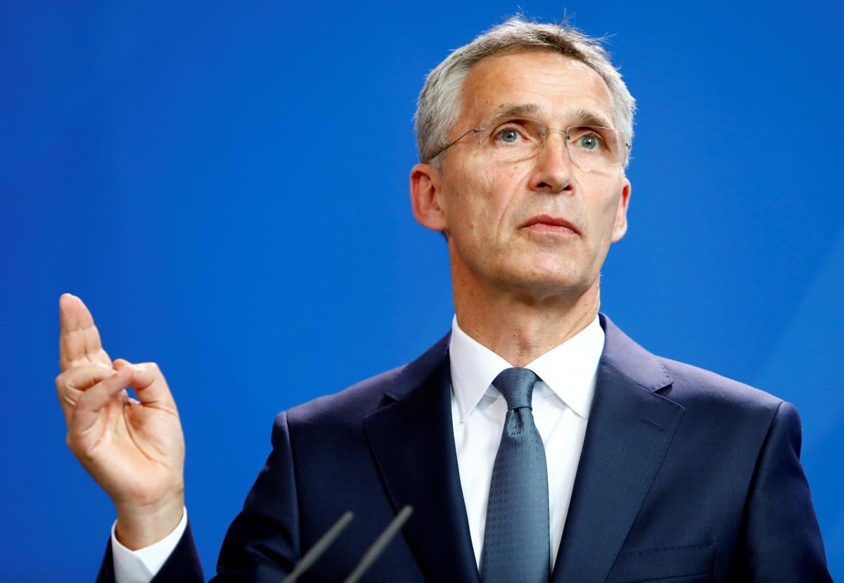 Jens Stoltenberg had to lead the Munich Security Conference in February / Reuters