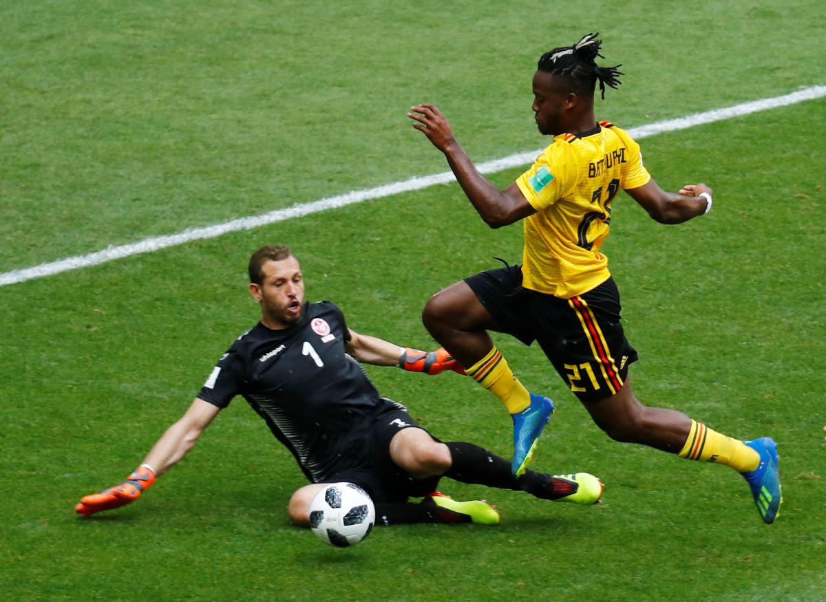 Збірна Бельгії розгромила команду Тунісу в матчі ЧС-2018 / Reuters