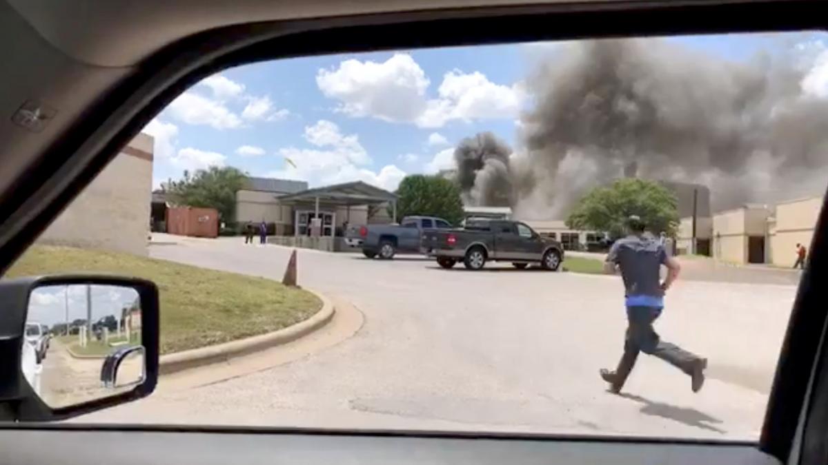 Взрыв в больнице в Техасе / REUTERS