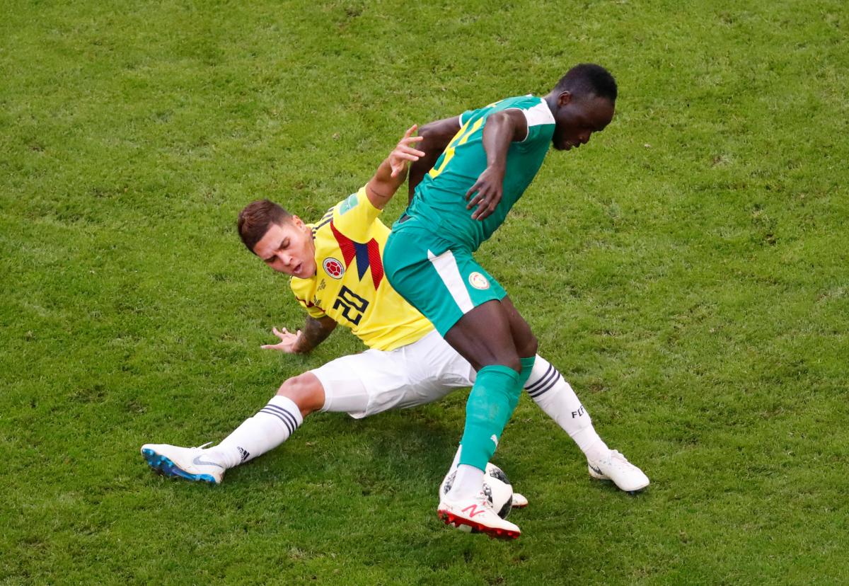 Сенегальцы не смогли пробить колумбийскую оборону / Reuters