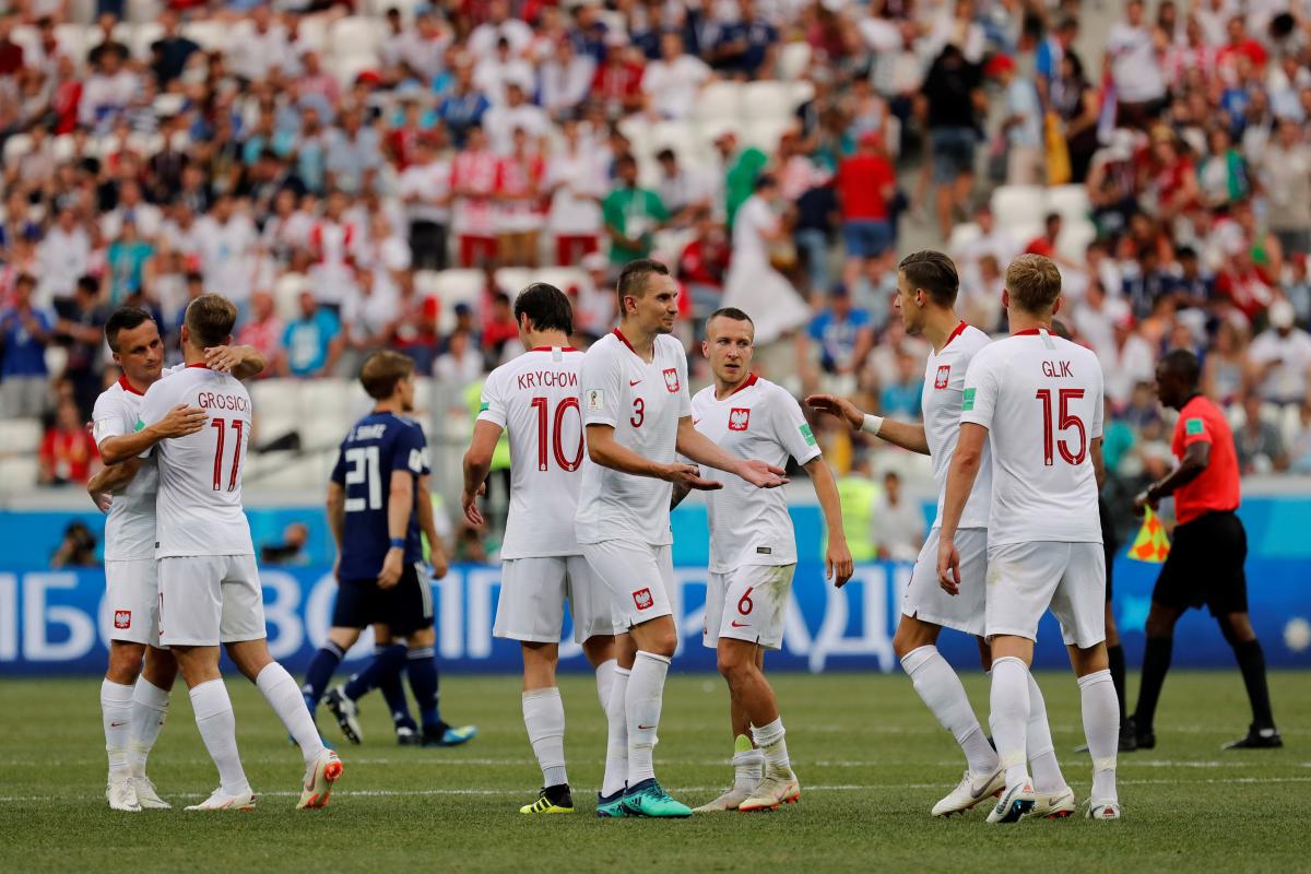Польша обыграла Японию в своем последнем матче ЧМ-2018 / Reuters