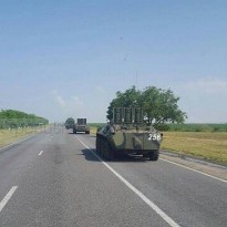 Convoy of Russian military hardware spotted near Ukrainian southern border (Photo, video)