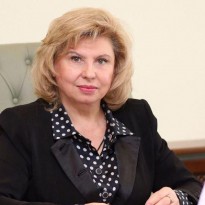 Russia's Ombudsperson Moskalkova arrives in Kyiv