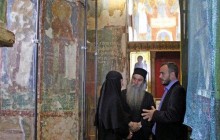 Афонський чернець-іконописець поділився майстерністю іконопису у візантійській традиції з монастирем в Білорусі