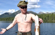 Путин объяснил свои фото в полуголом виде