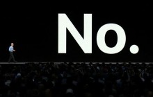 Разочарованная публика сделала слайд презентации Apple мемом