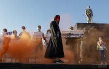 "Хочу дышать": в Мариуполе провели яркий митинг в защиту экологии (фоторепортаж)