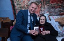 95-річна колишня зв’язкова УПА з Тернопільщини отримала орден княгині Ольги ІІІ ступеня
